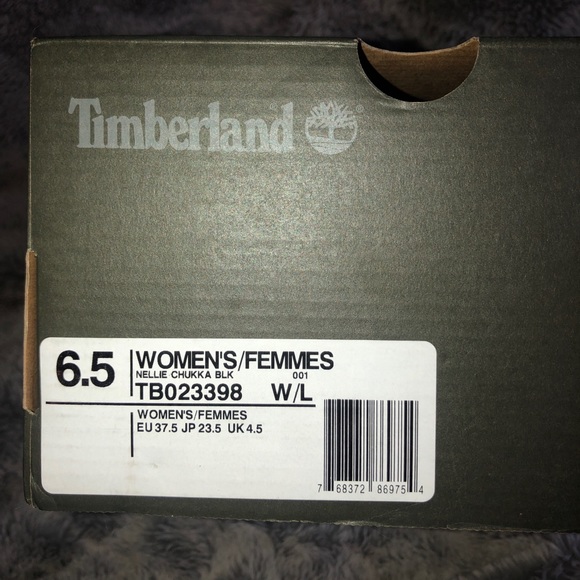 Nellie Chukka Black Timberlands - Picture 5 of 6